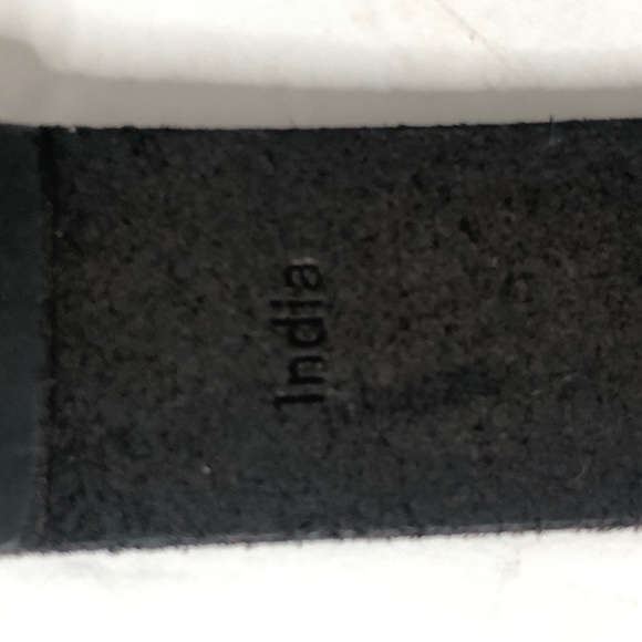 TIMBERLAND Black Leather Belt - Picture 4 of 6